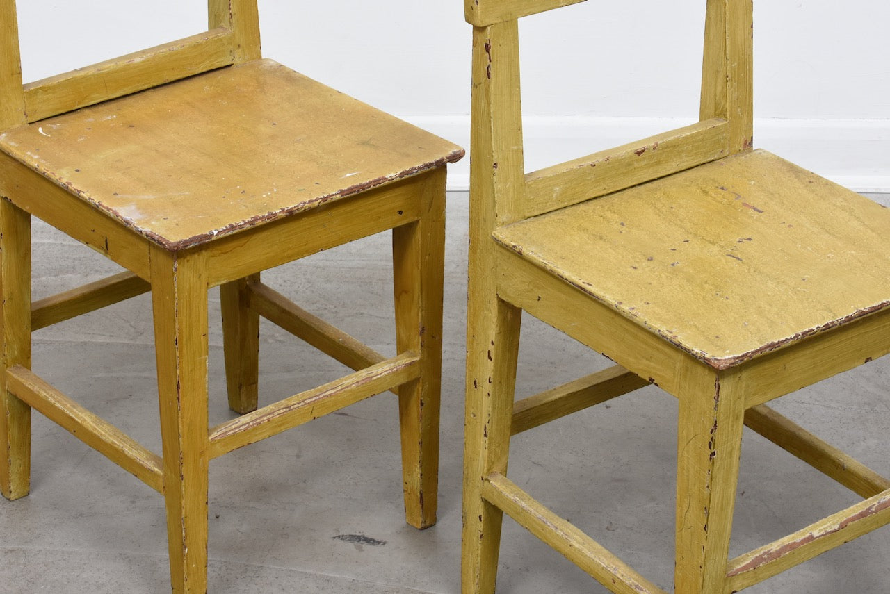 Two available: Late 1800s Swedish chairs