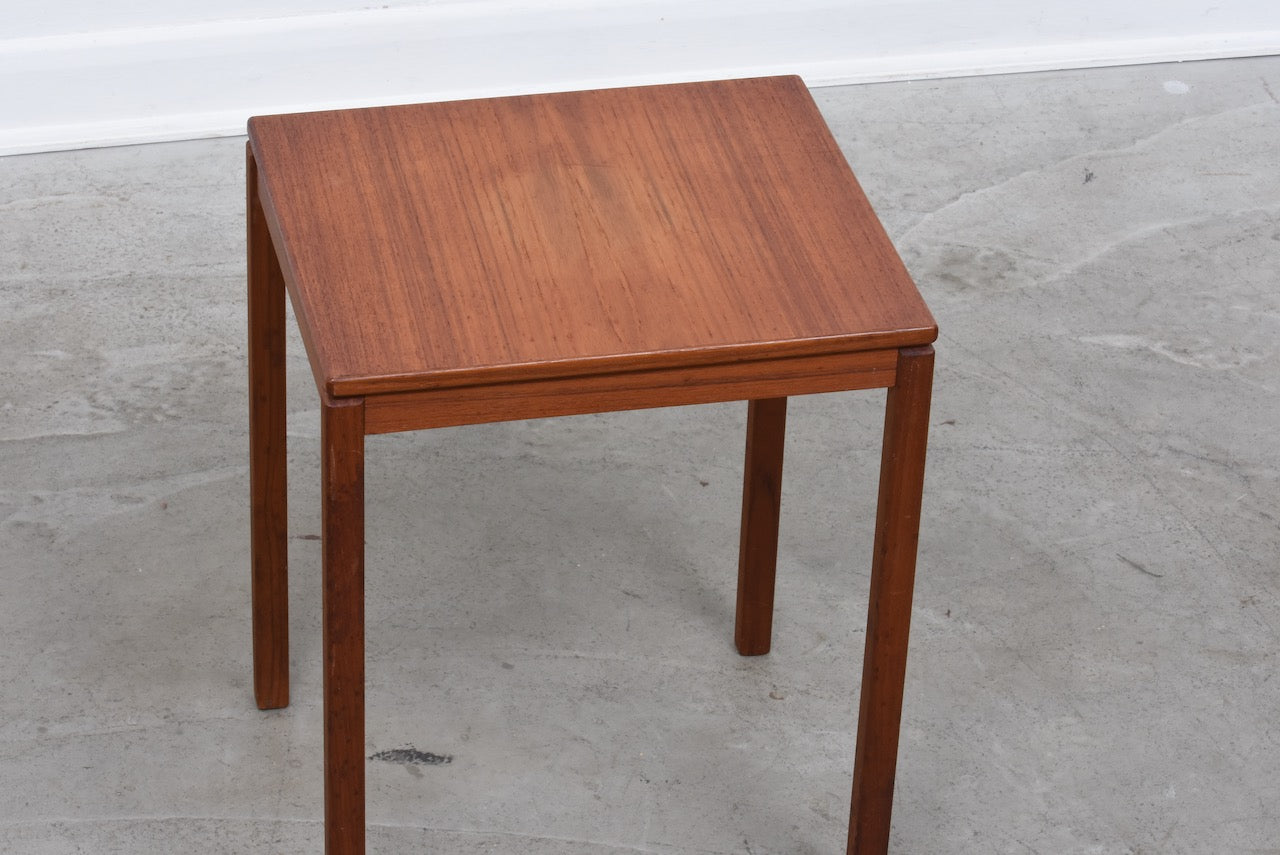 1960s teak side table