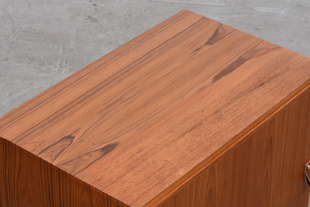 Low teak cabinet by Hundevad