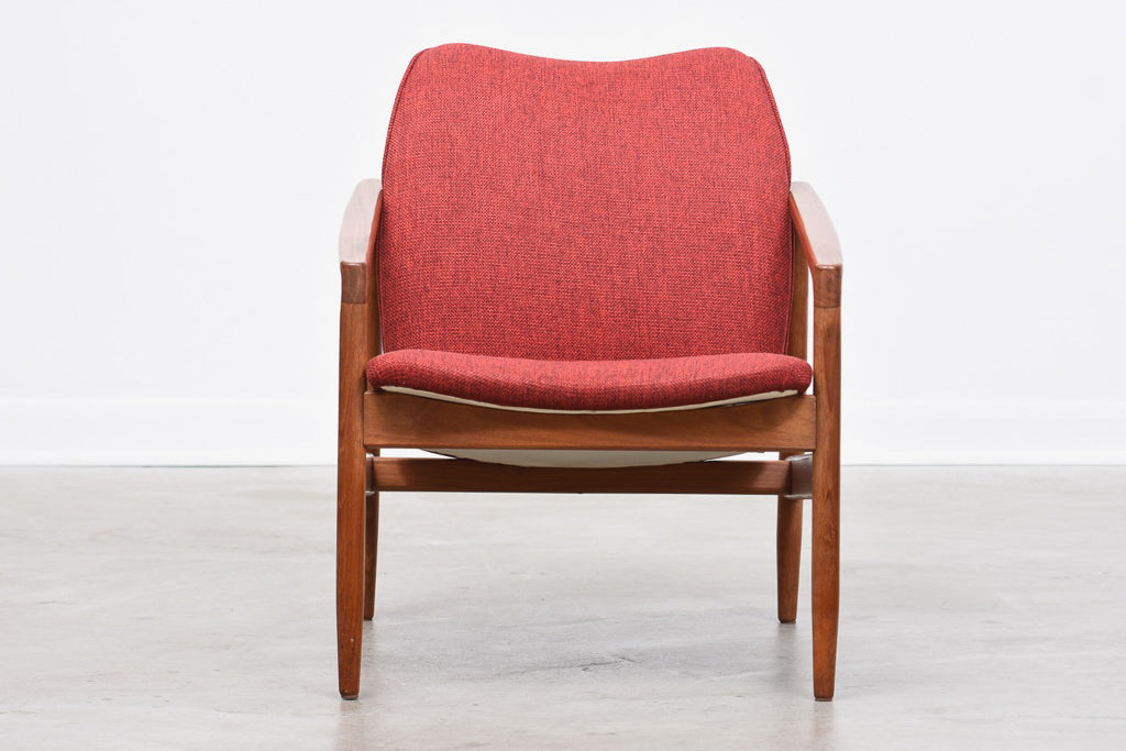 1960s Danish teak lounger