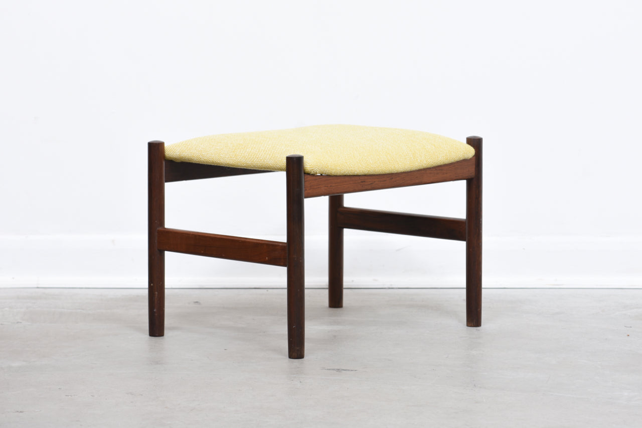 Rosewood foot stool by Spøtterup