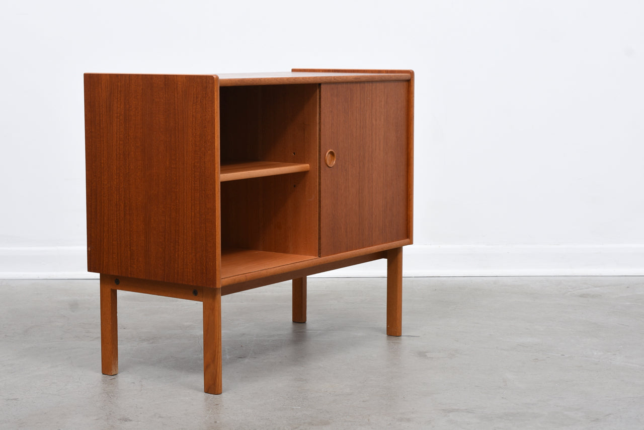 Short teak sideboard