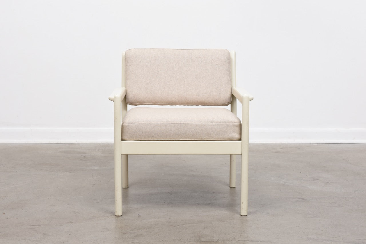 Newly upholstered: 1970s lounger by Karin Mobring