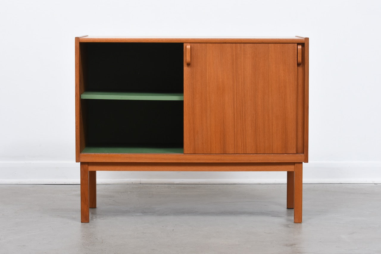 1970s storage cabinet in teak