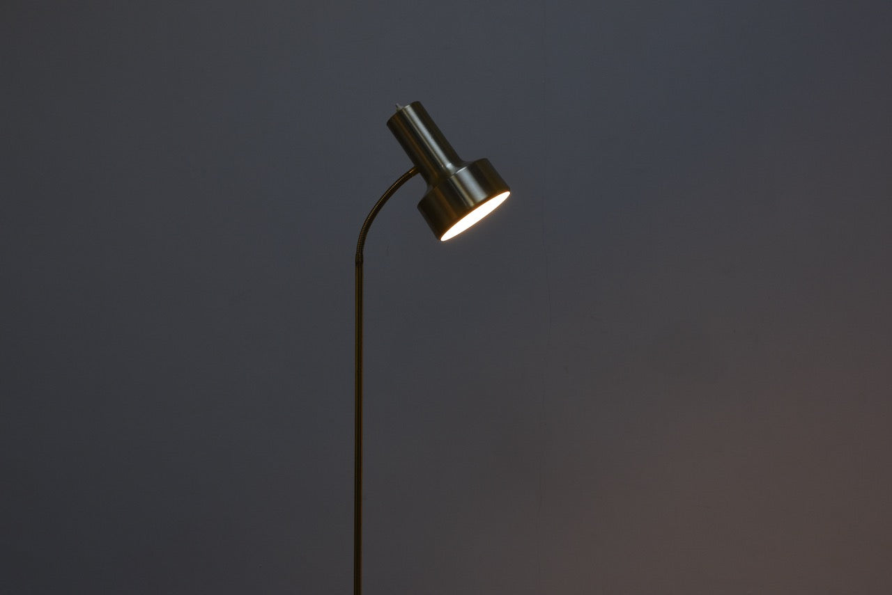 1960s brass floor lamp