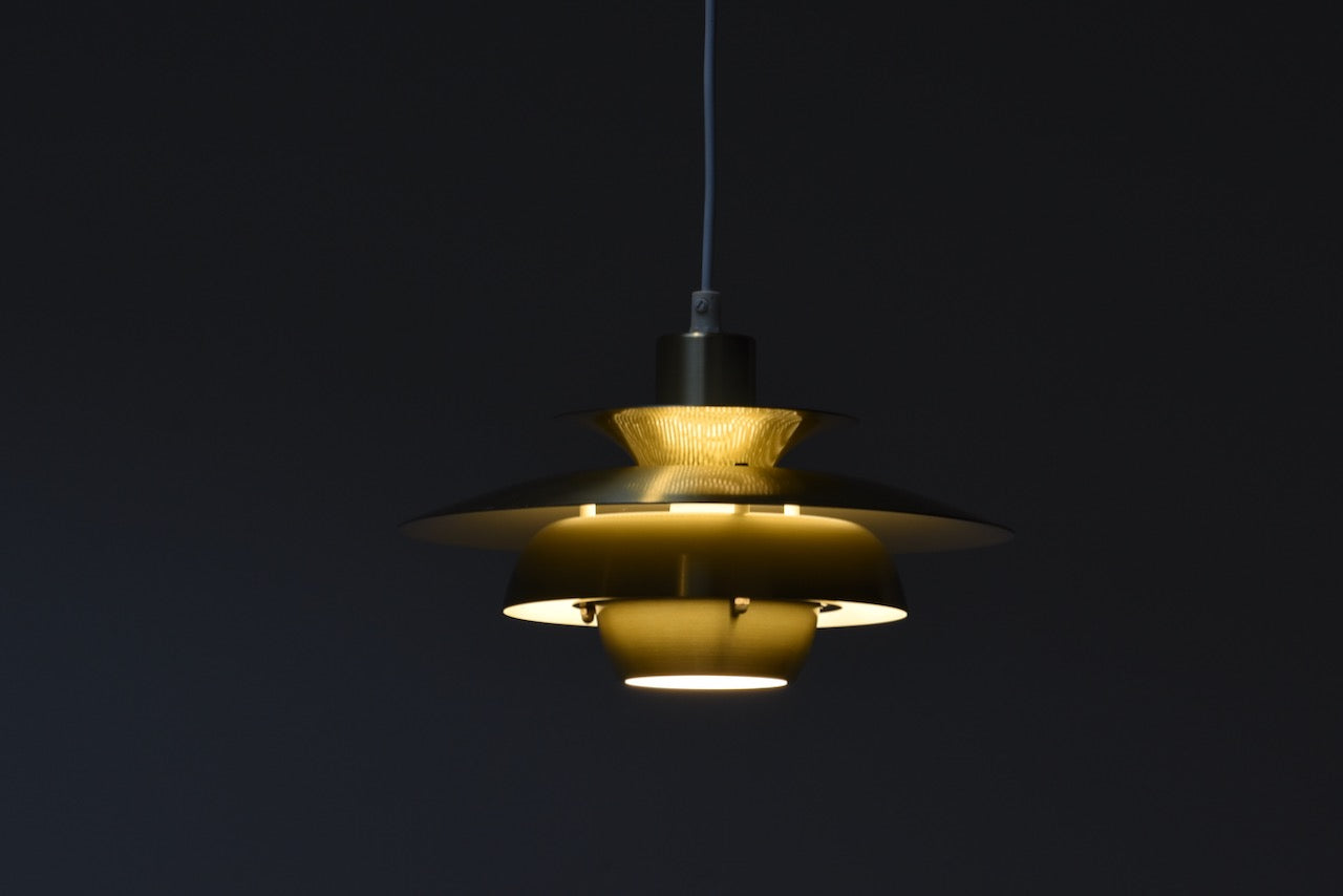 Multi-tiered Danish ceiling pendant by Jeka