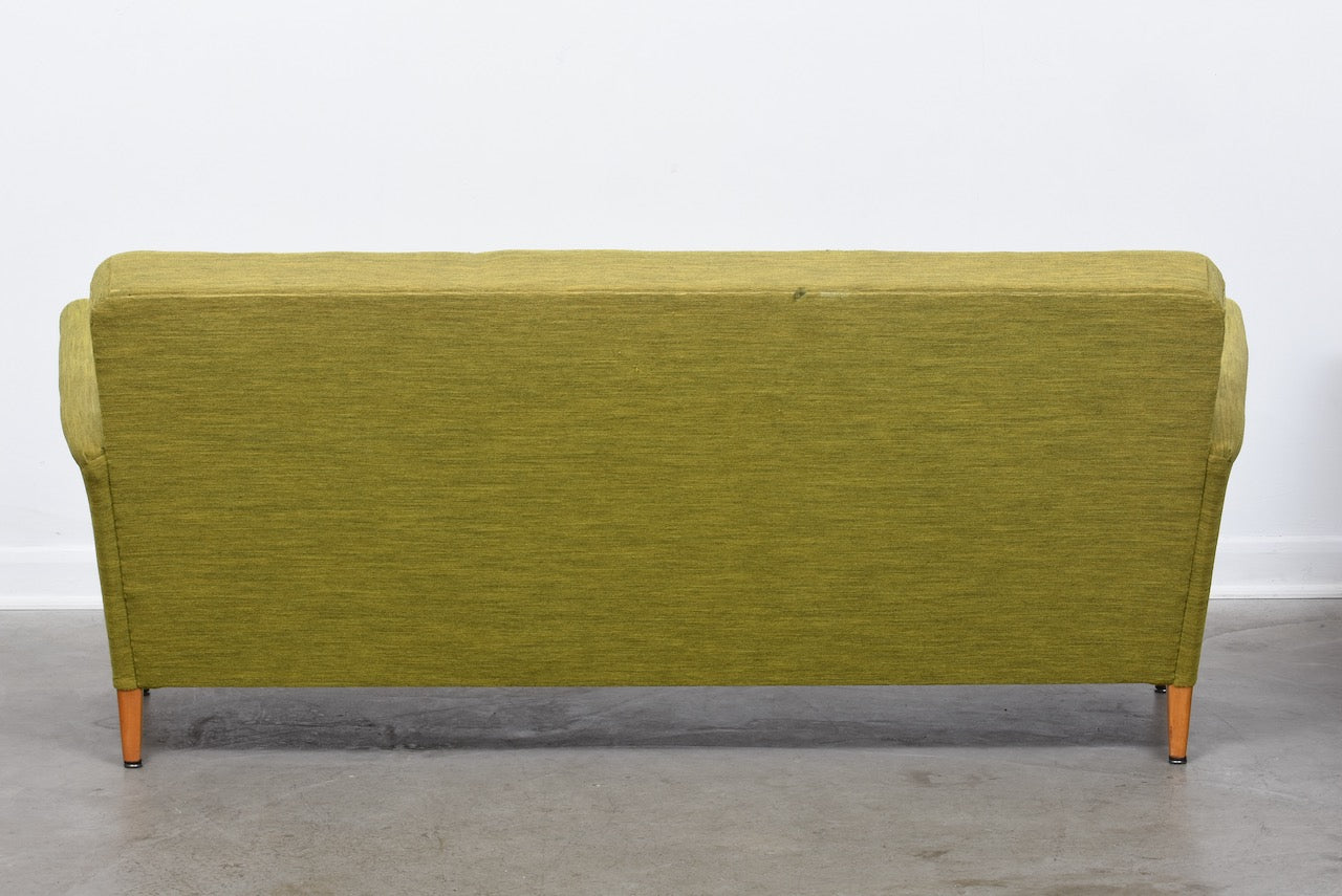 1950s Swedish sofa on birch legs