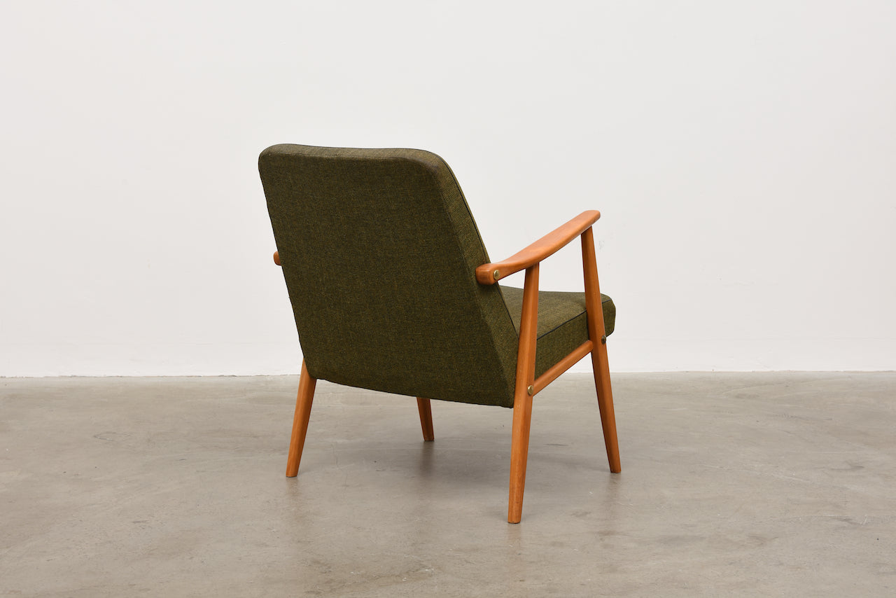 1950s beech easy chair