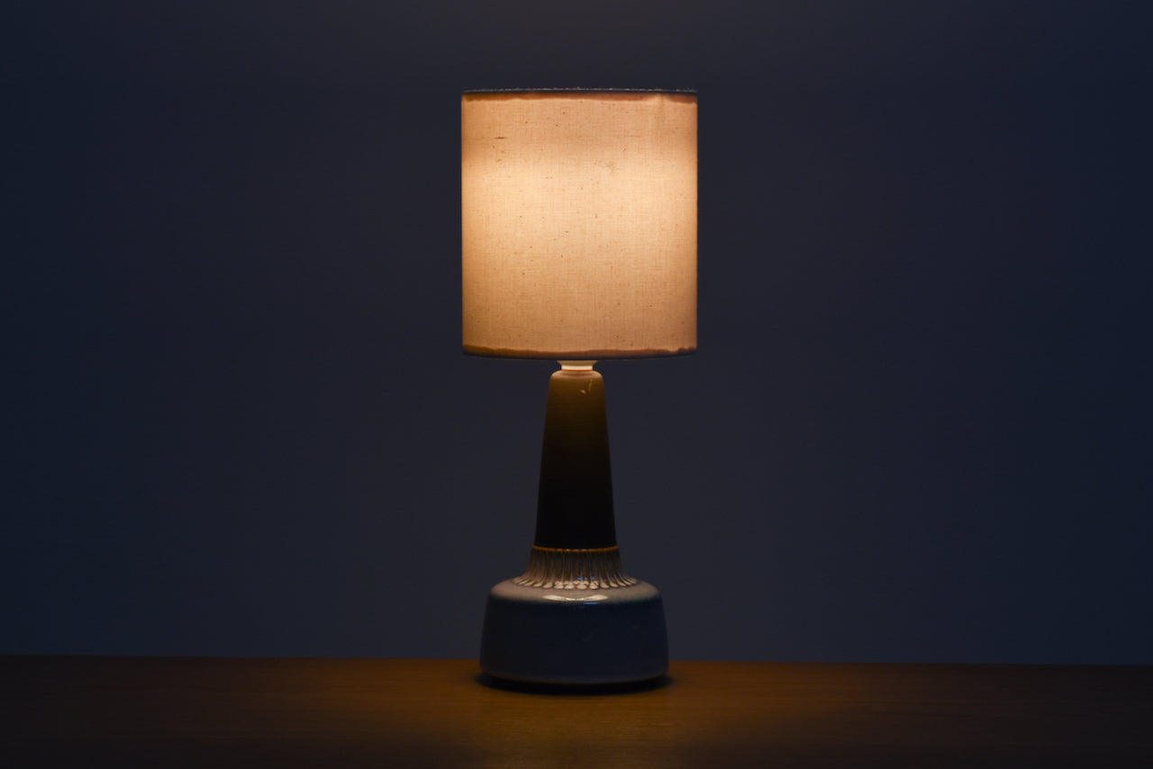 Ceramic table lamp by Einar Johansen