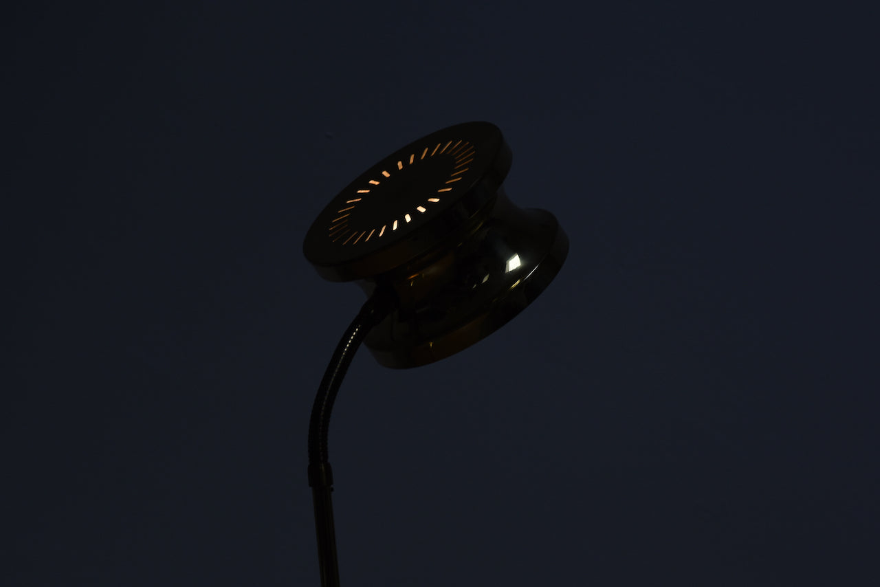 1960s brass table lamp by Tyringe Konsthantverk