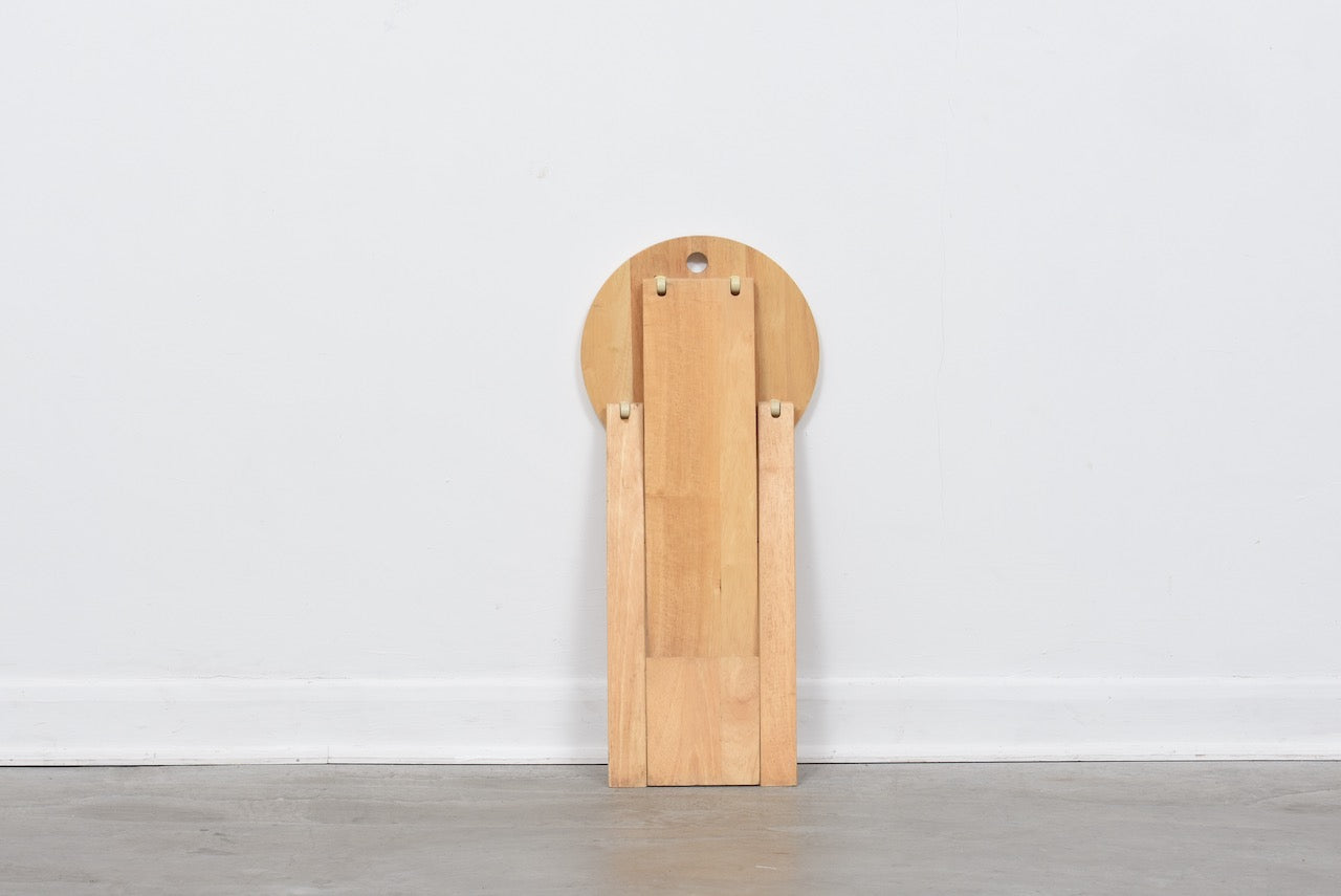 Folding stool by Roger Tallon