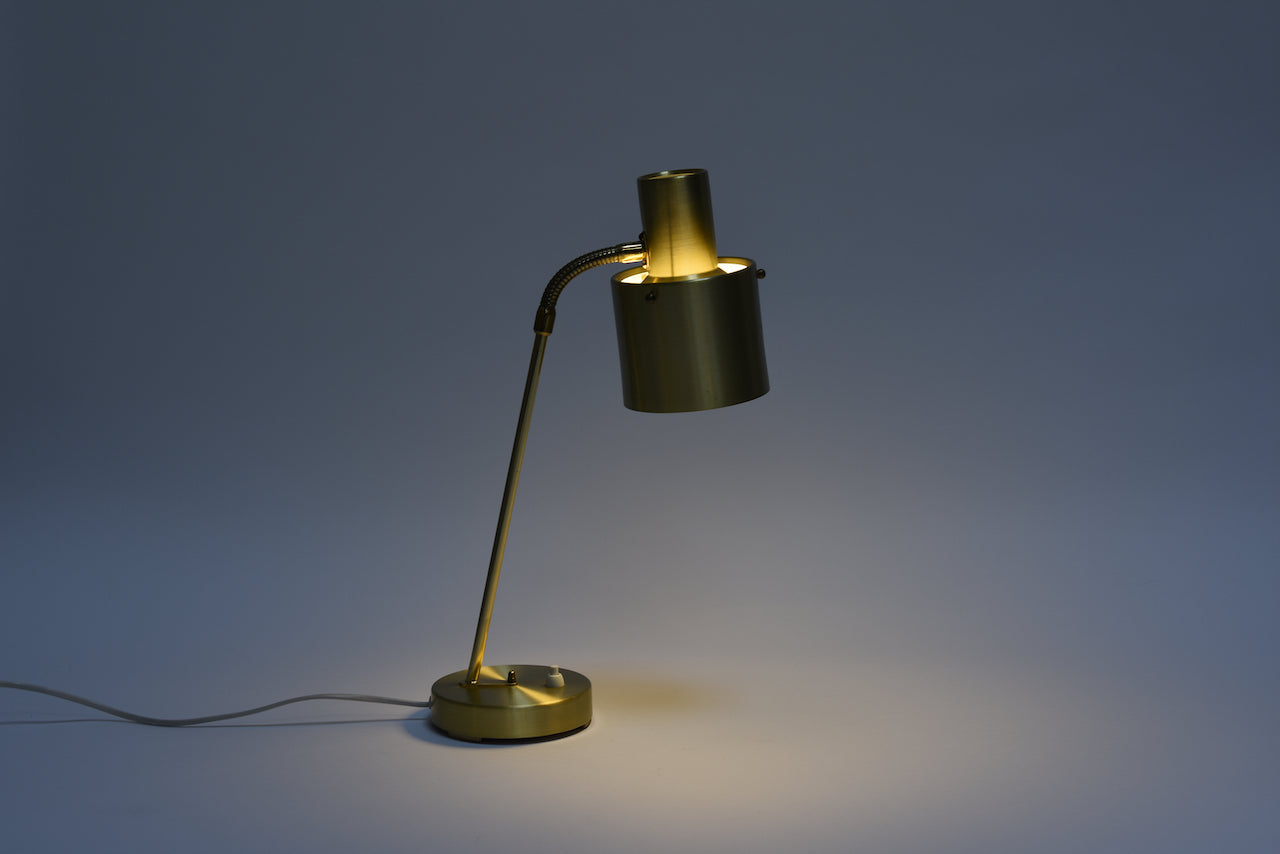Brass table lamp by EWÅ