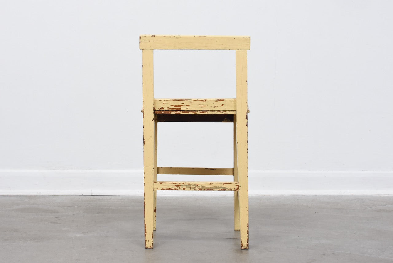 Late 1800s Swedish pine chair