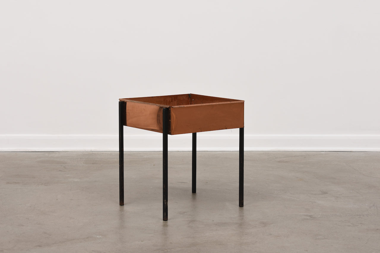 Copper planter by Hans-Agne Jakobsson