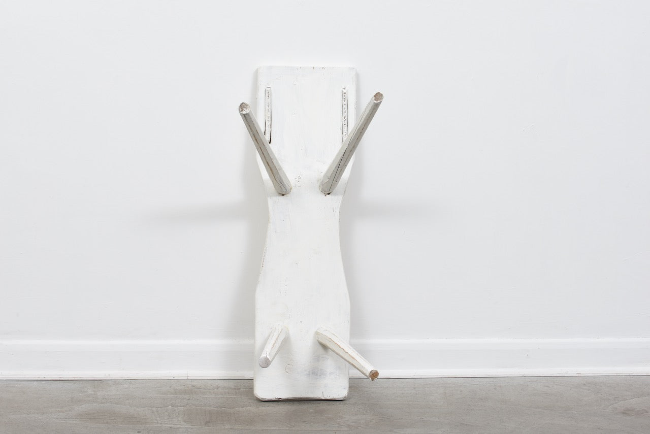 Late 1800s Swedish pine bench