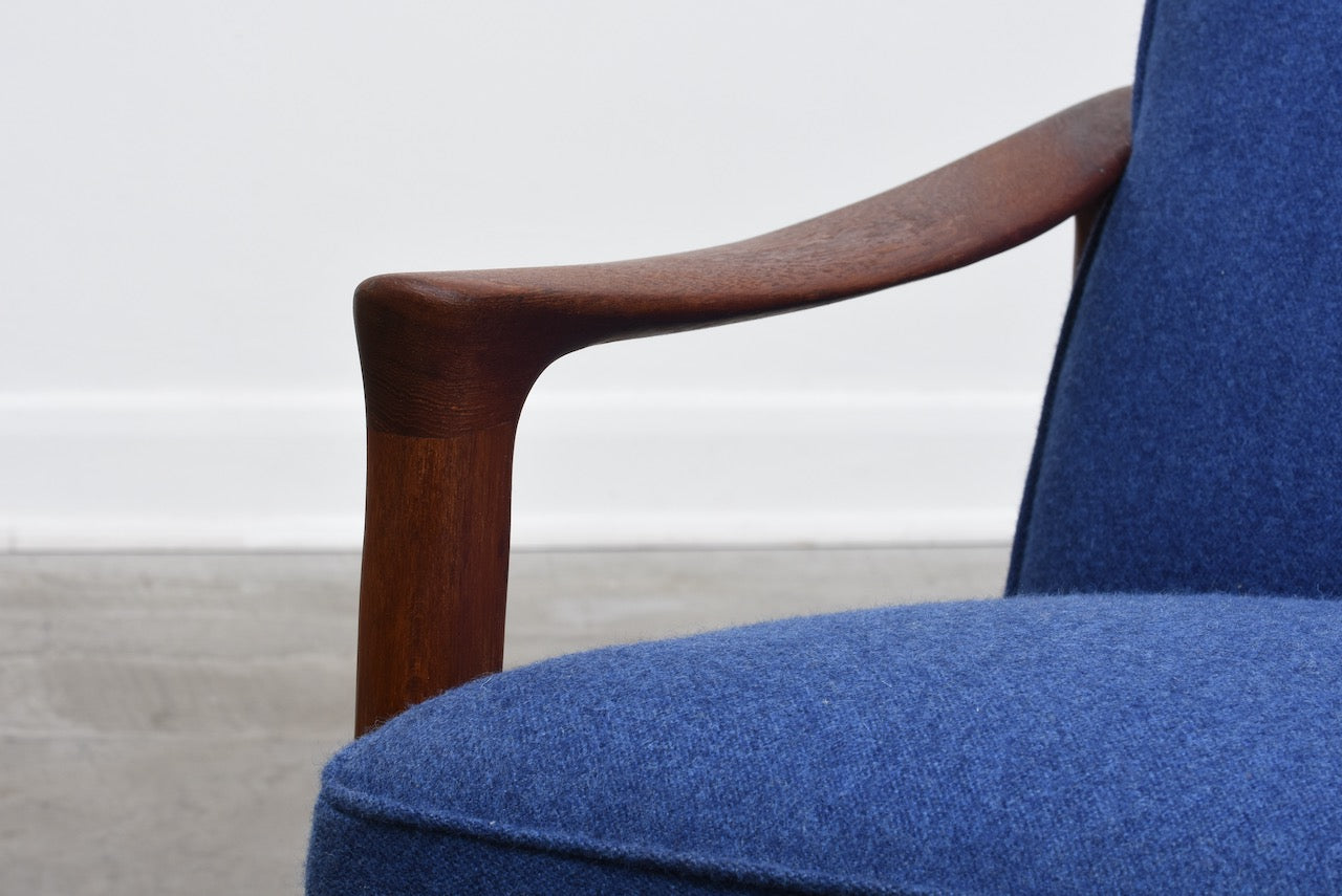 Teak lounge chair by Eric Wørts