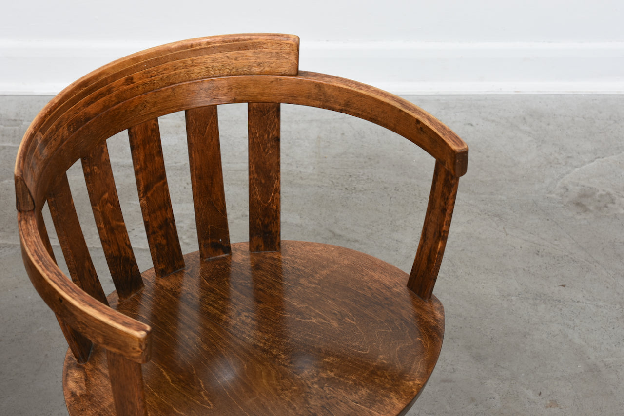 Two available: Swivel chairs by Edsbyverken