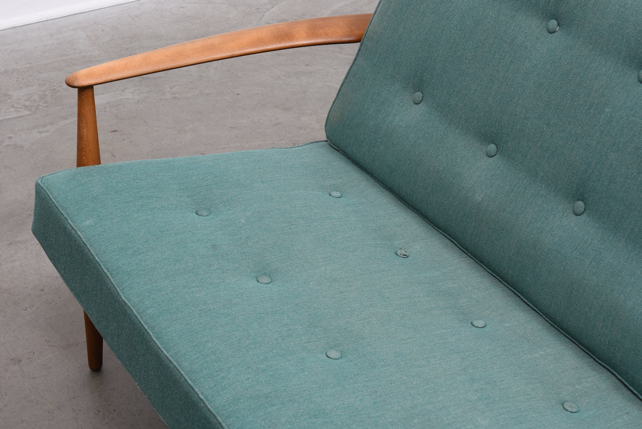 1950s beech sofa by Grete Jalk