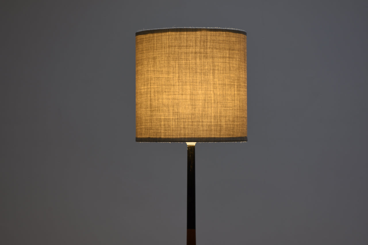 1950s Swedish teak floor light