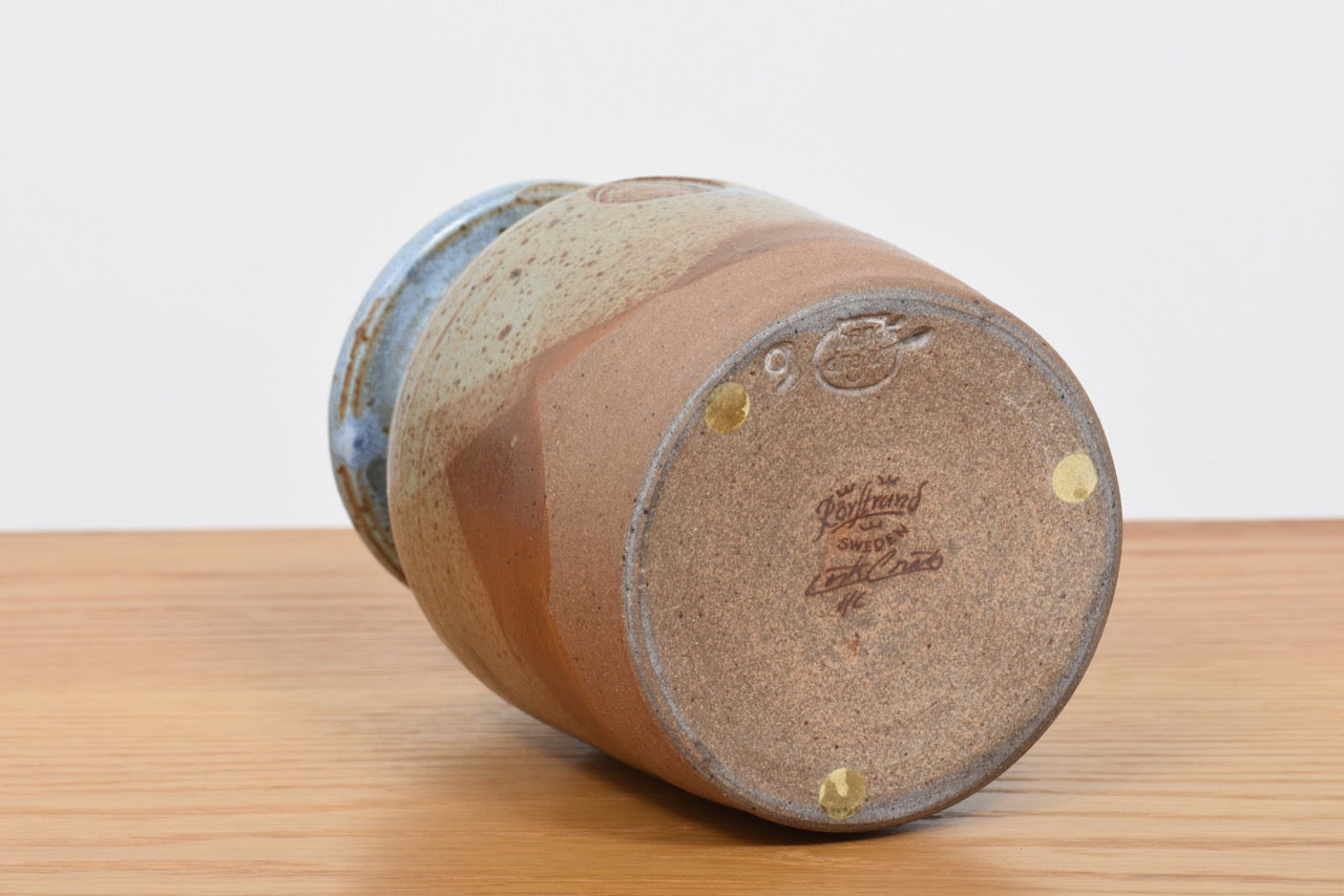 Vintage ceramic bud vase by Rörstrand