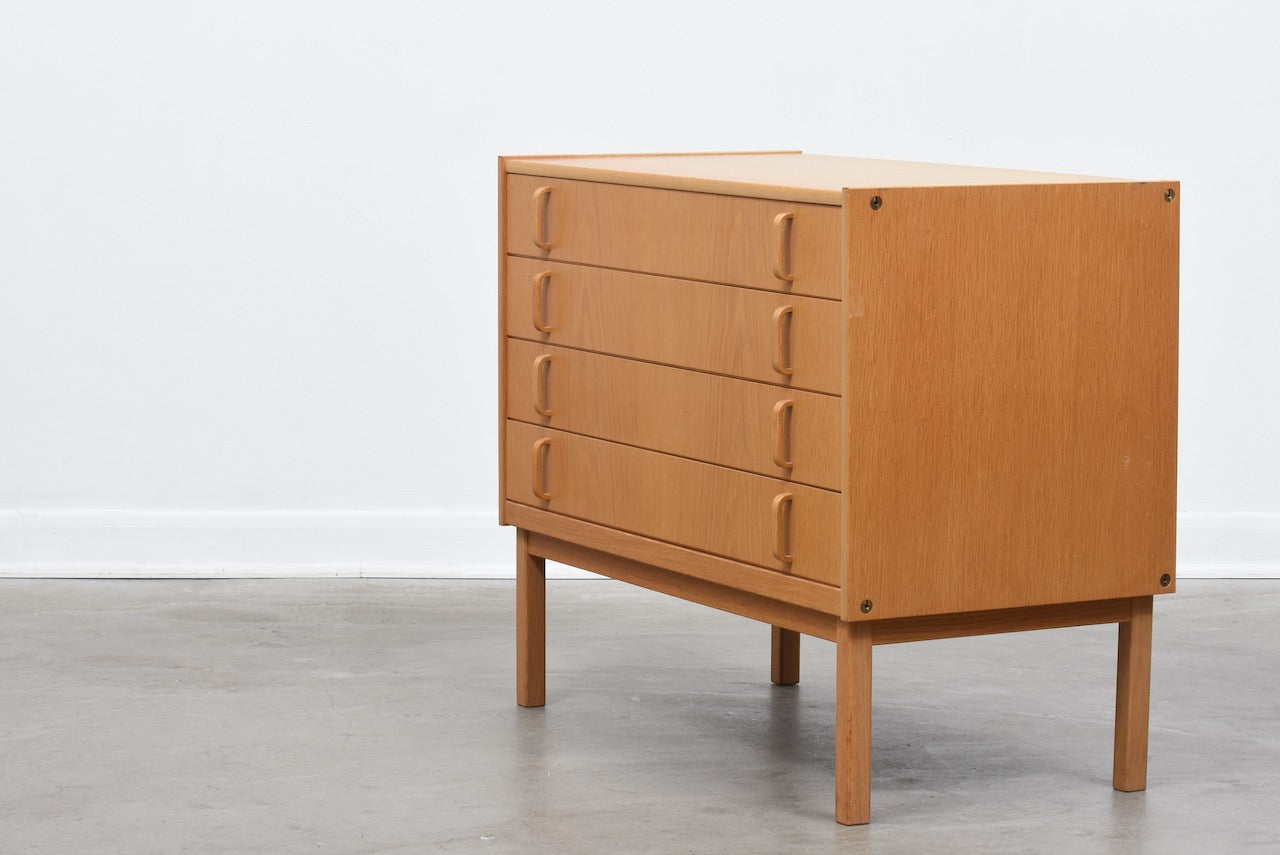 1960s Swedish chest of drawers in oak