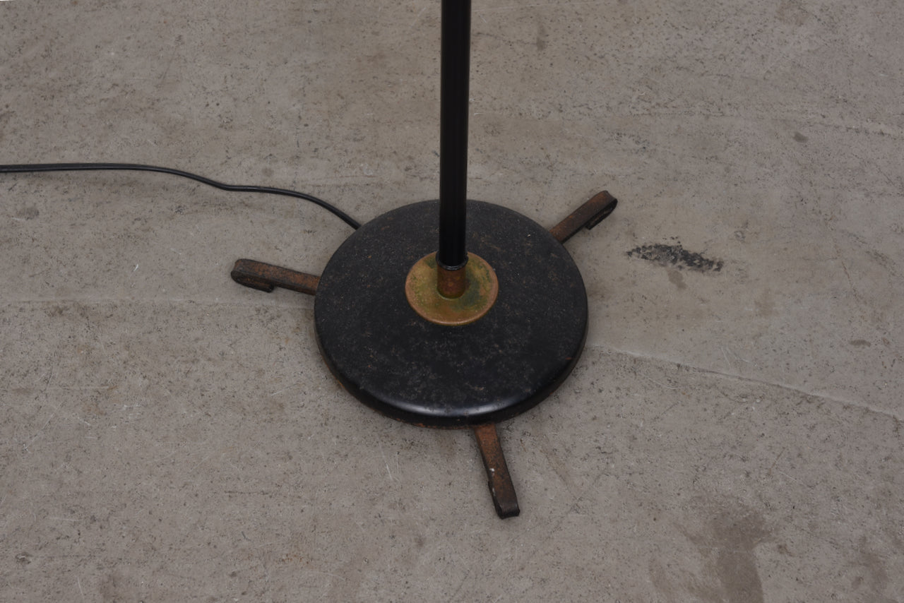 1950s height-adjustable floor lamp