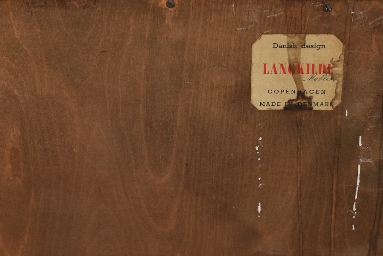 1960s teak sideboard on plinth base
