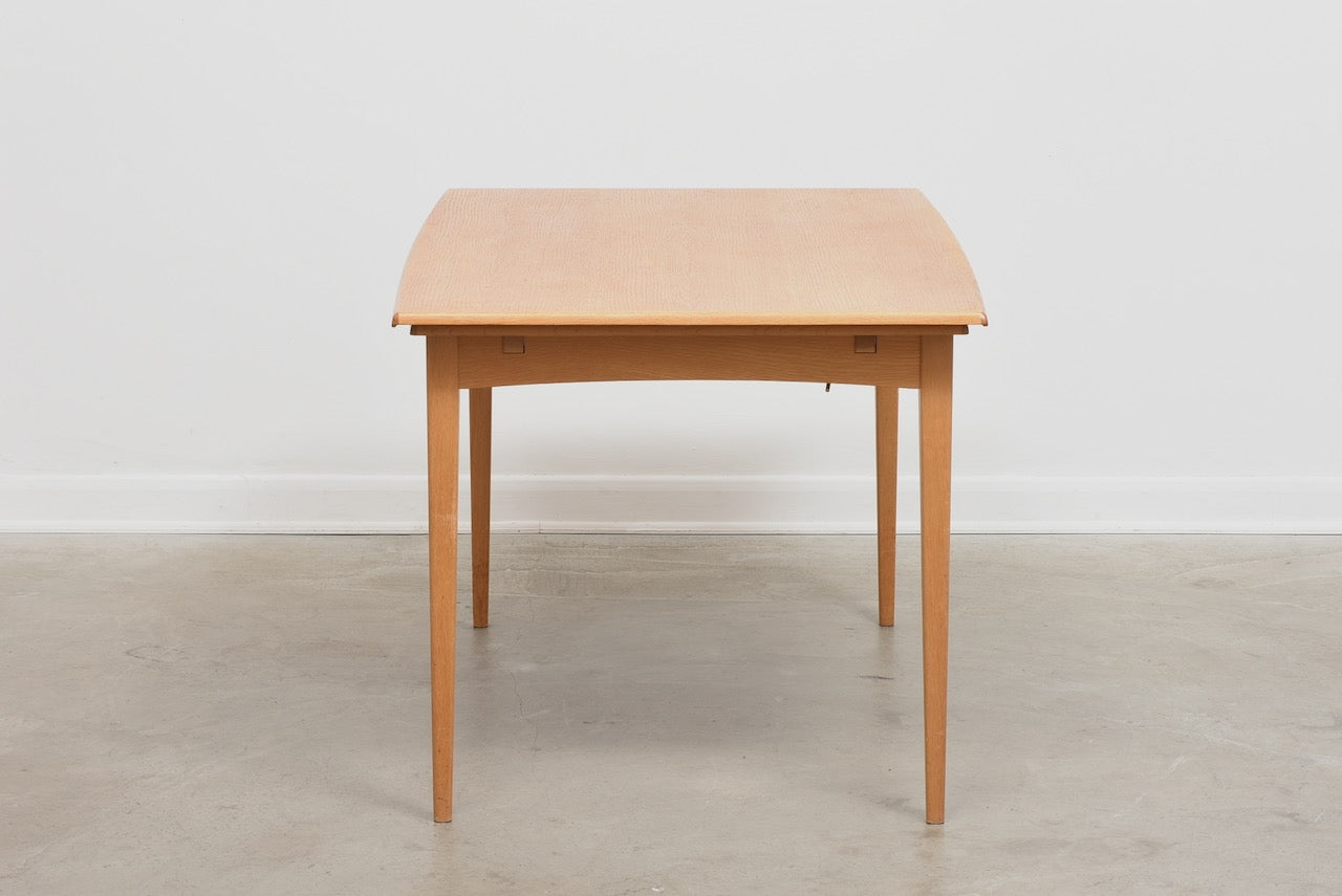 1960s extending oak dining table