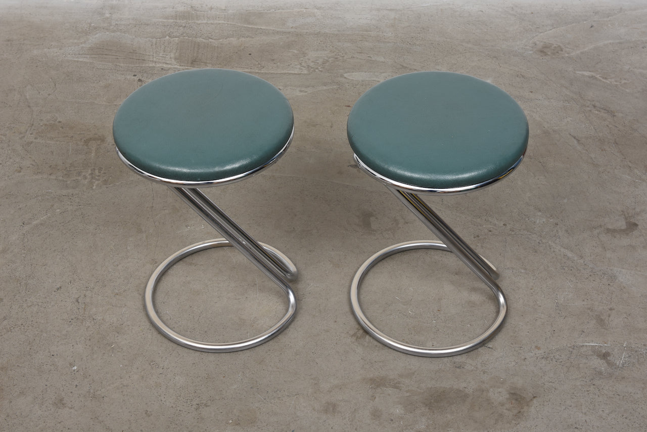 Two available: Z stools by Verkstads AB Lindqvist
