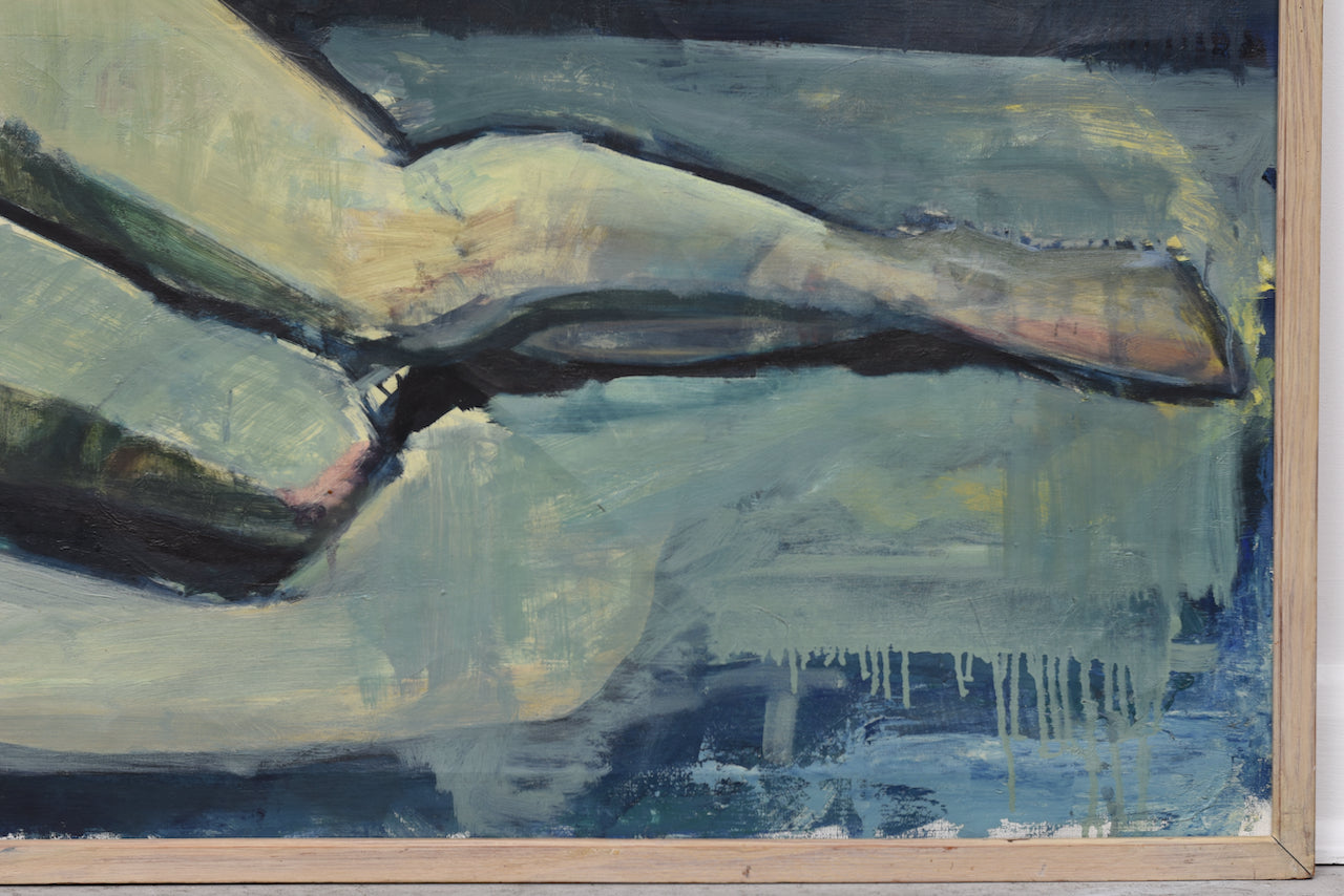 Large oil painting by Bert-Johnny Nilsson