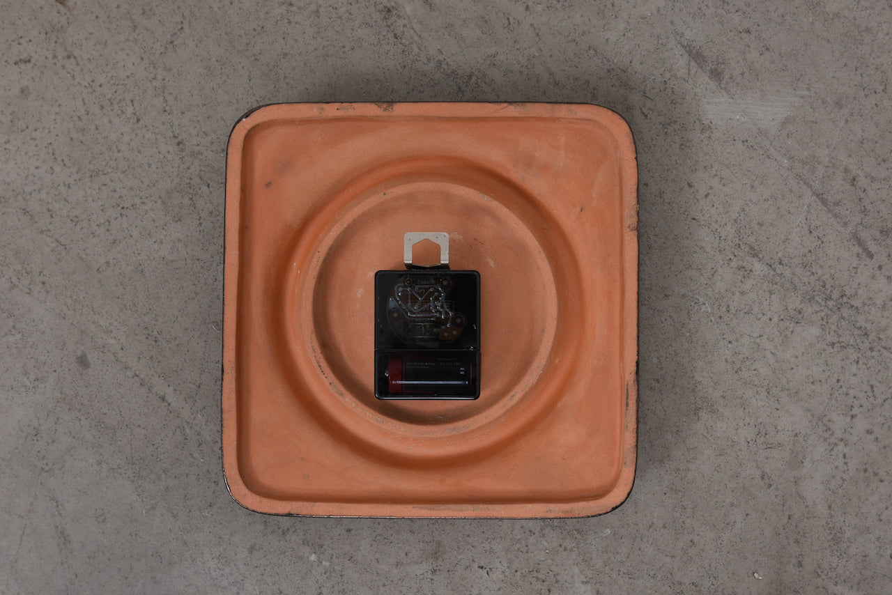 Ceramic wall clock by Kienzle