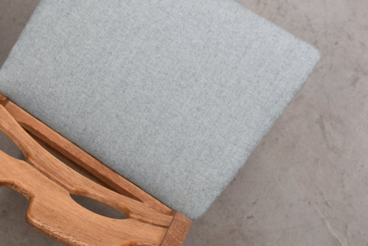 Set of four dining chairs by Henning Kjærnulf