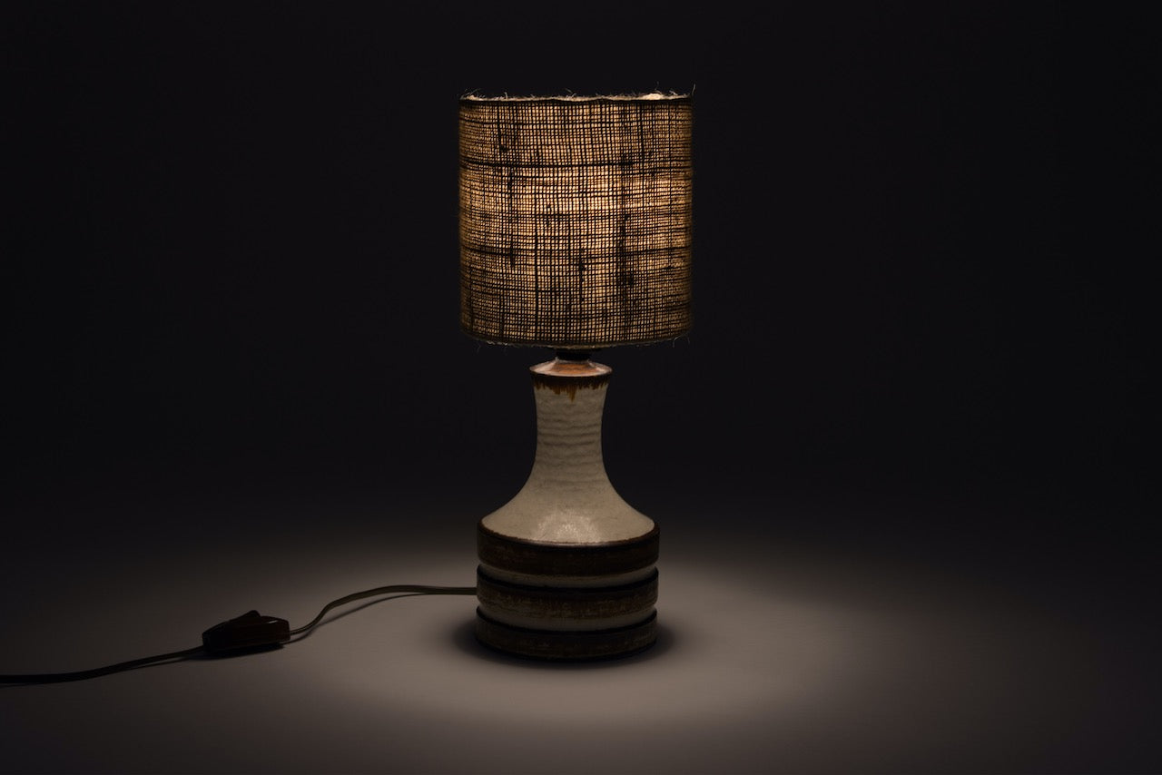 1970s ceramic table lamp by Axella