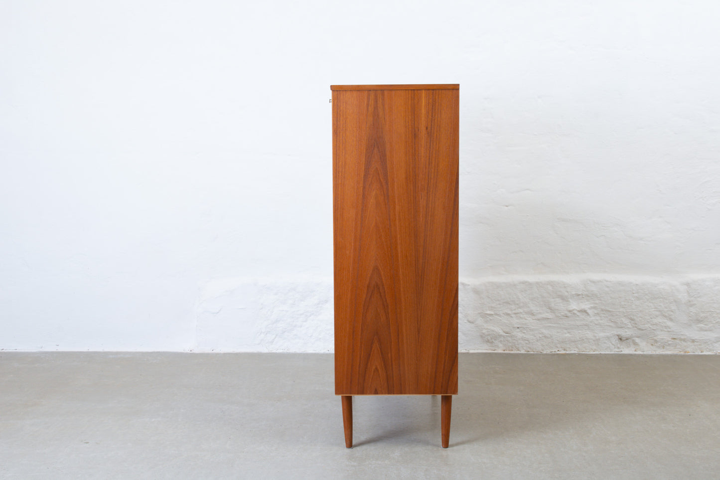 1960s teak chest of eight drawers