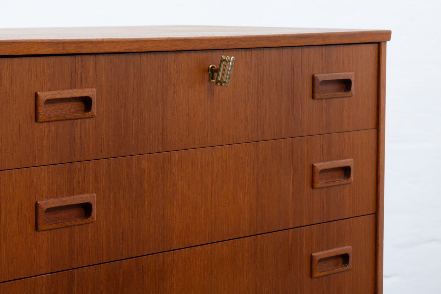 1960s teak chest of eight drawers