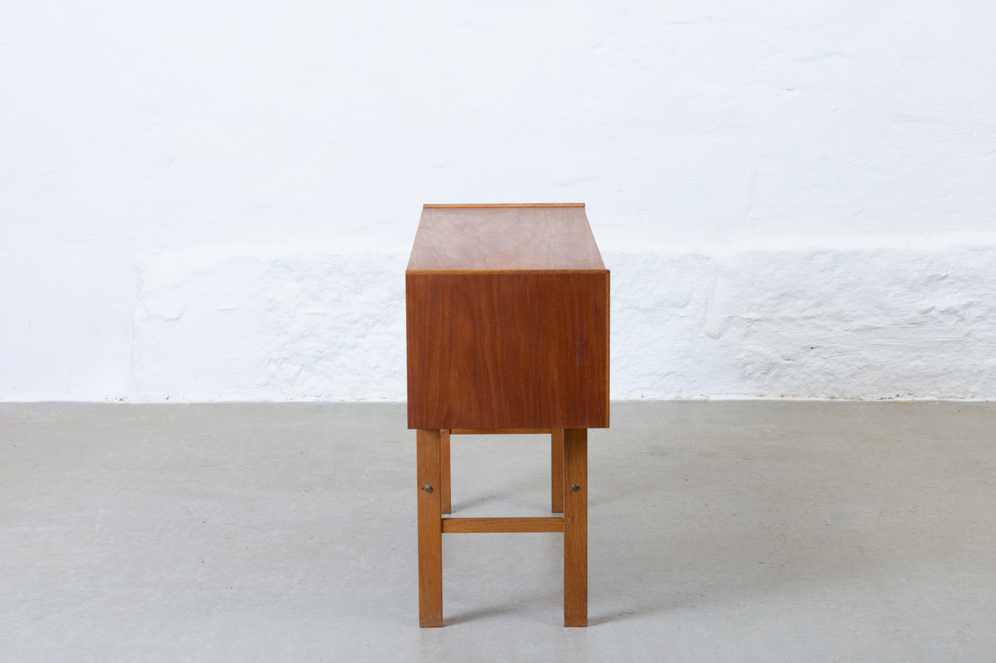 1960s teak hallway chest