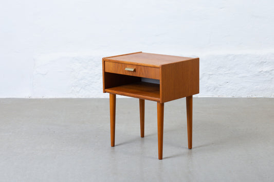 1960s teak bedside table