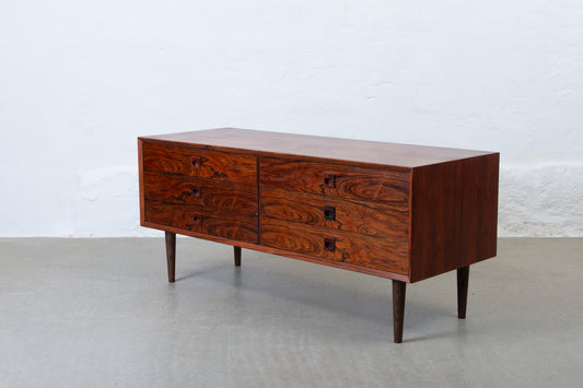 1960s low chest in rosewood by Brouer Møbelfabrik