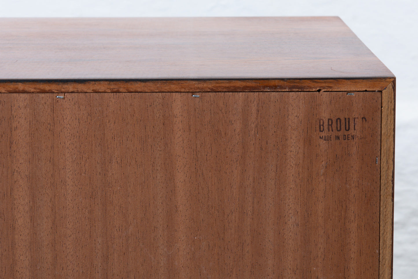 1960s low chest in rosewood by Brouer Møbelfabrik