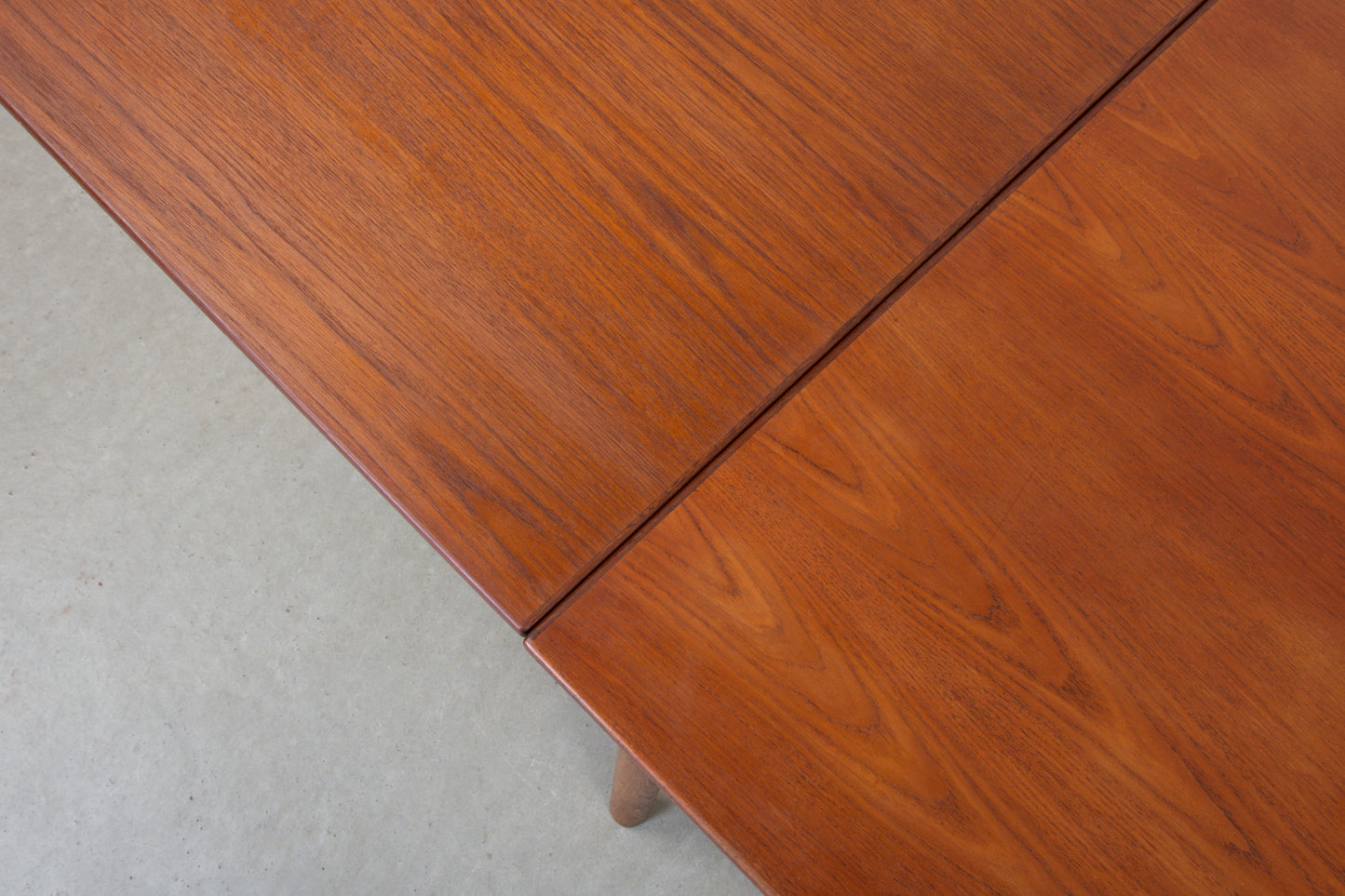 1950s teak dining table by FDB Møbler