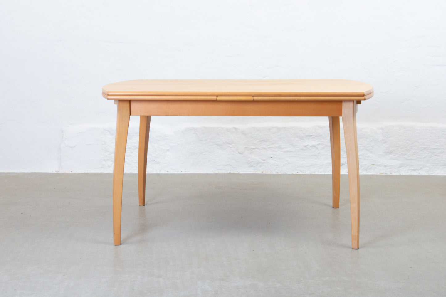 1990s extending dining table in beech