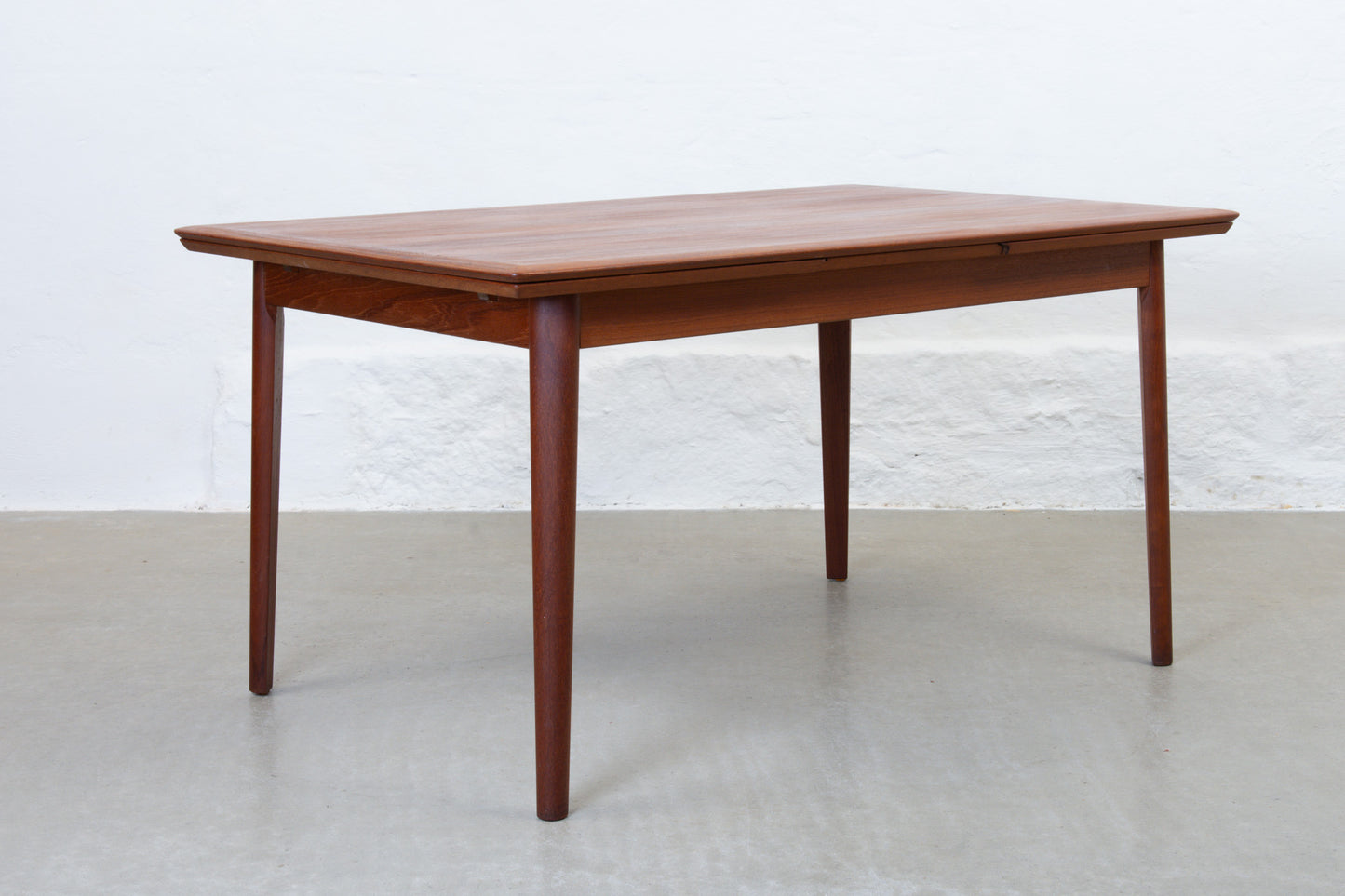1960s extending teak dining table by H. Sign & Søn