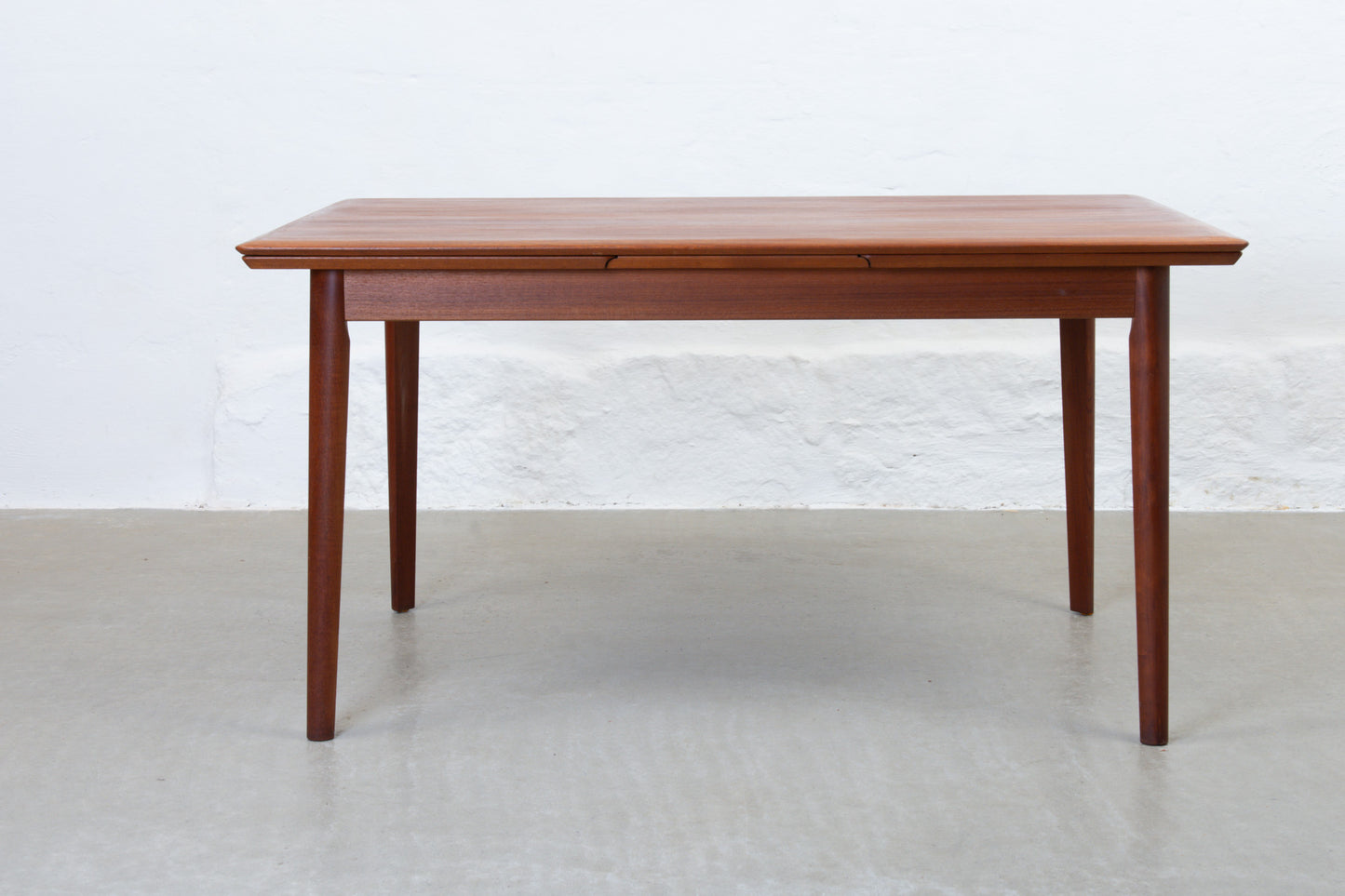 1960s extending teak dining table by H. Sign & Søn