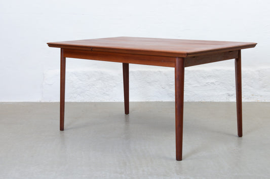 1960s extending teak dining table by H. Sign & Søn