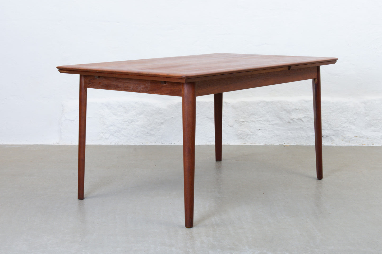 1960s extending teak dining table by H. Sign & Søn