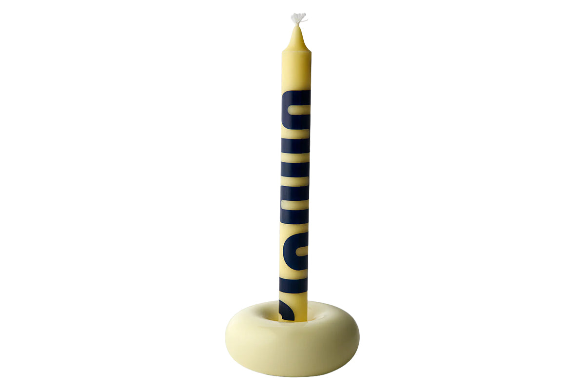 Bob candle holder by Studio About - Yellow