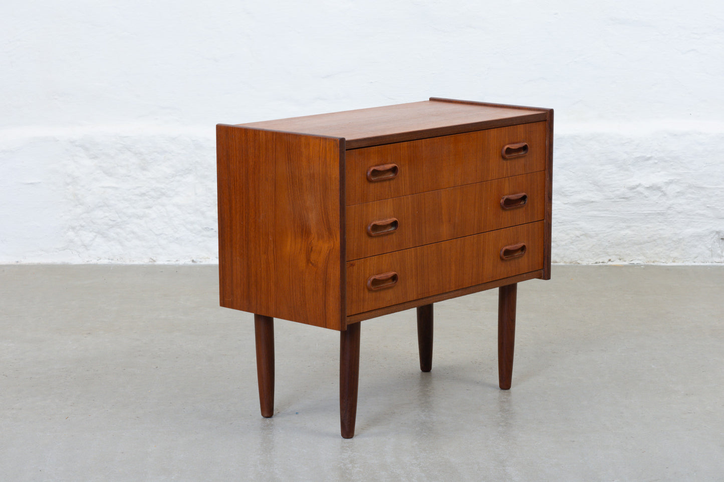 1960s low chest of three drawers