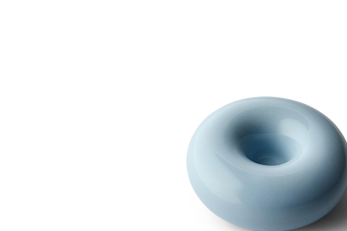 Bob candle holder by Studio About - Light Blue