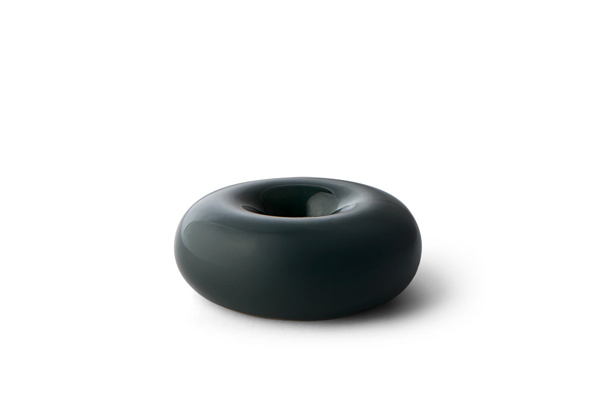 Bob candle holder by Studio About - Dark Green