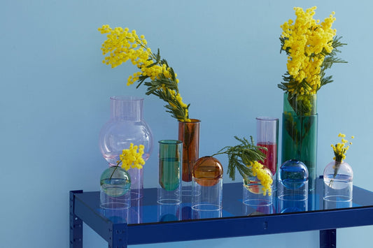 Flower Tube by Studio About - Tall/Amber
